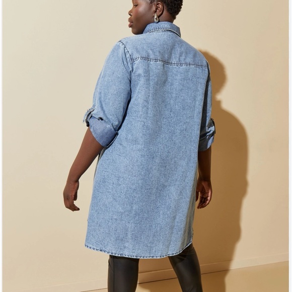 Brand New Denim Tunic / Dress Size 22 - Picture 5 of 11